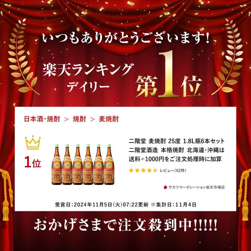 ランキング受賞